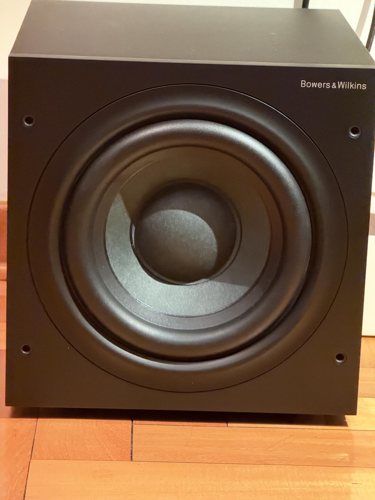 Bowers & Wilkins ASW608 Compact Powered Subwoofer - Black customer photo 2