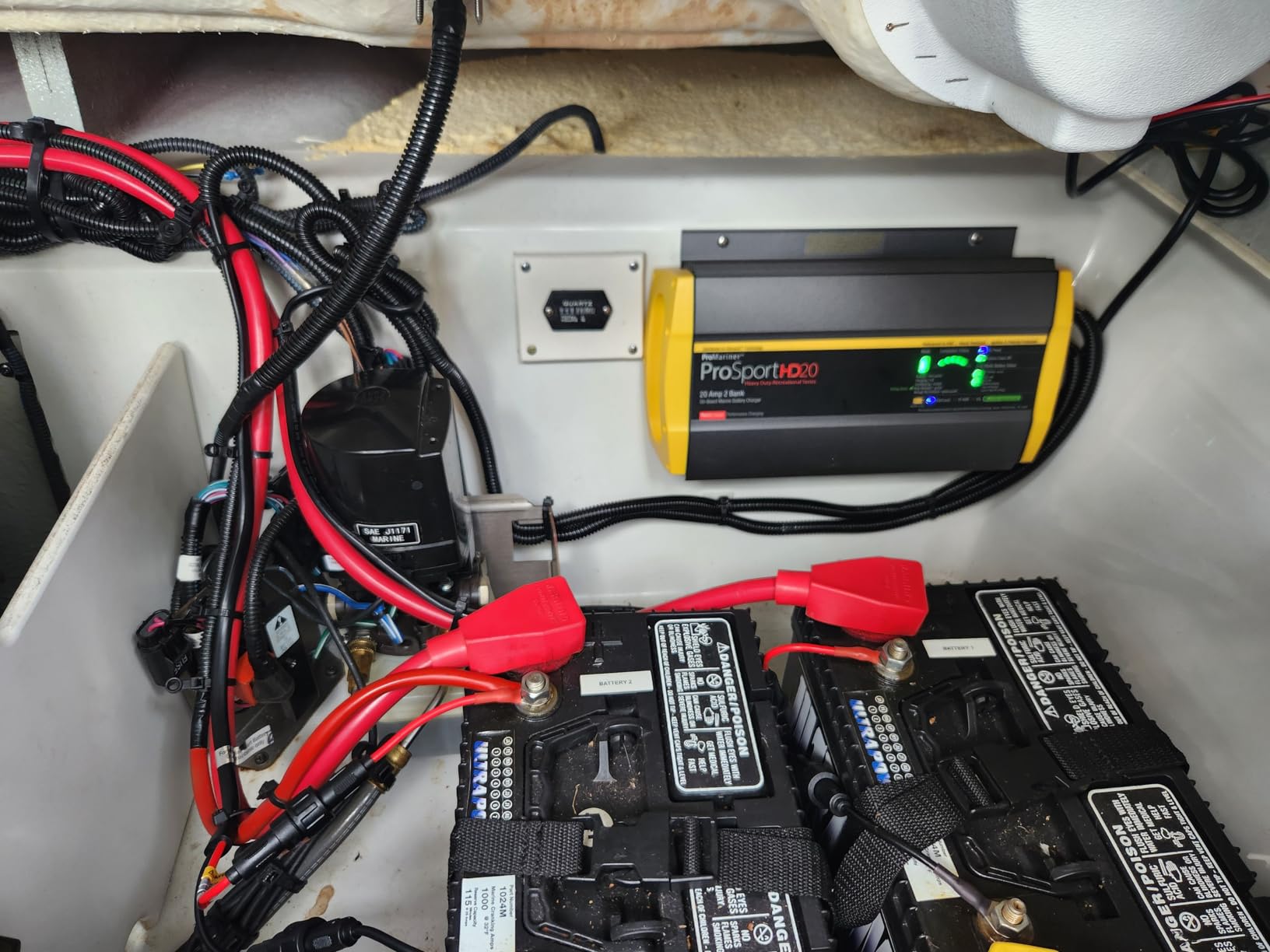 ProMariner 44020 ProSport HD Waterproof Marine Battery Charger, 20 Amp, 2 Bank customer photo 2