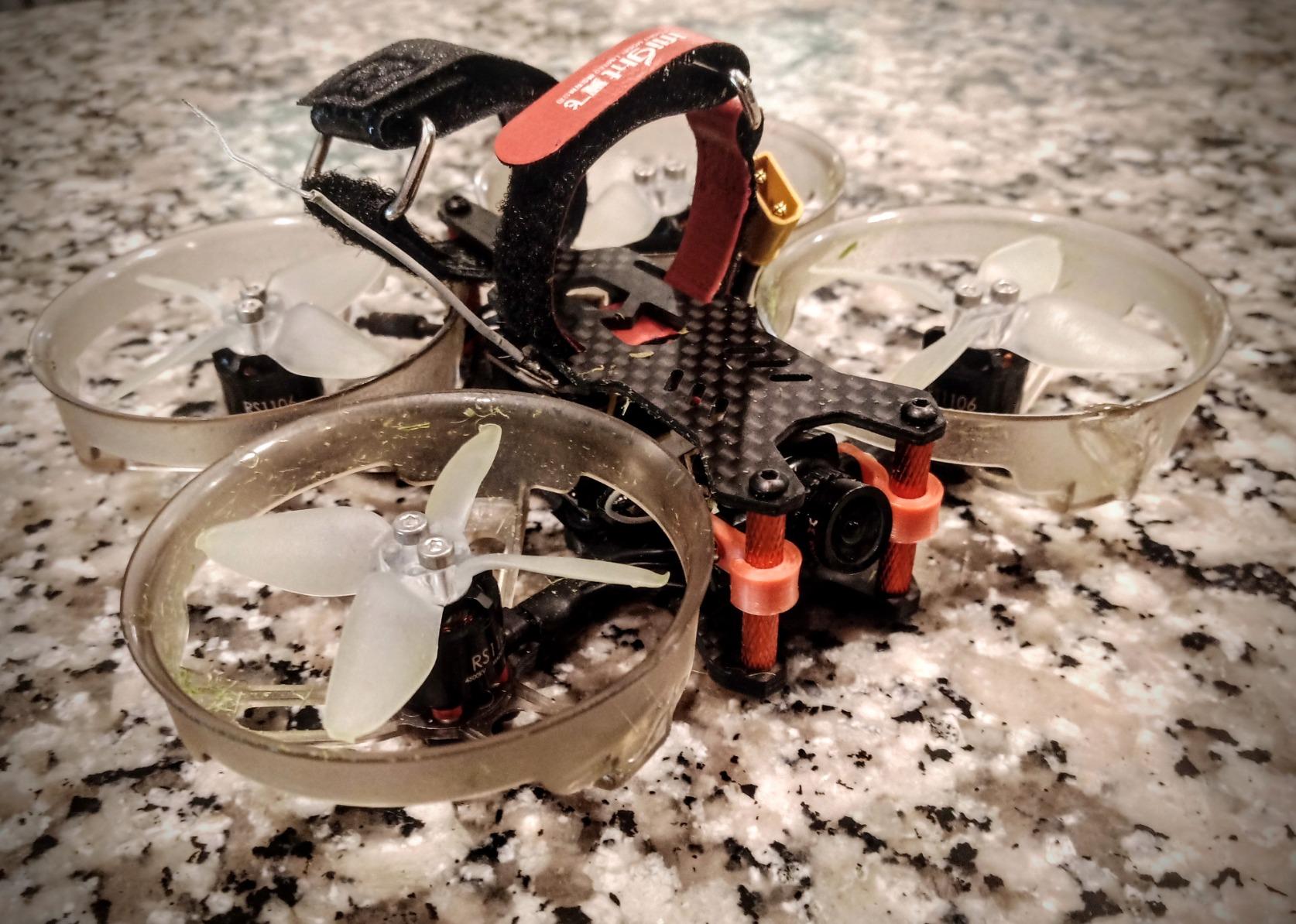 Buzzbee 2 inch Micro Carbon Fiber Ducted Frame for FPV Racing Quadcopter customer photo 2