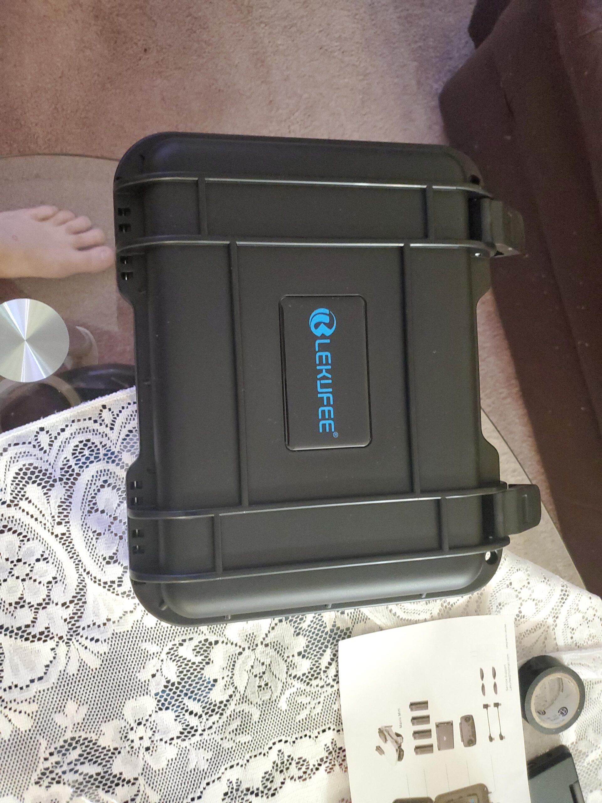Lekufee Portable Waterproof Hard Case for DJI Mavic Mini & SE Accessories (Case Only, Not for Mini 4k/2/3/4) customer photo 1