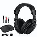 SIMOLIO Bluetooth Compatible Wireless TV Headphones for Seniors SM-825D Pro | Boosted voice clarity & volume, L/R balance & ambient mode to aid TV listening, Soundbar compatible, Connect TOSLINK, AUX customer photo 1
