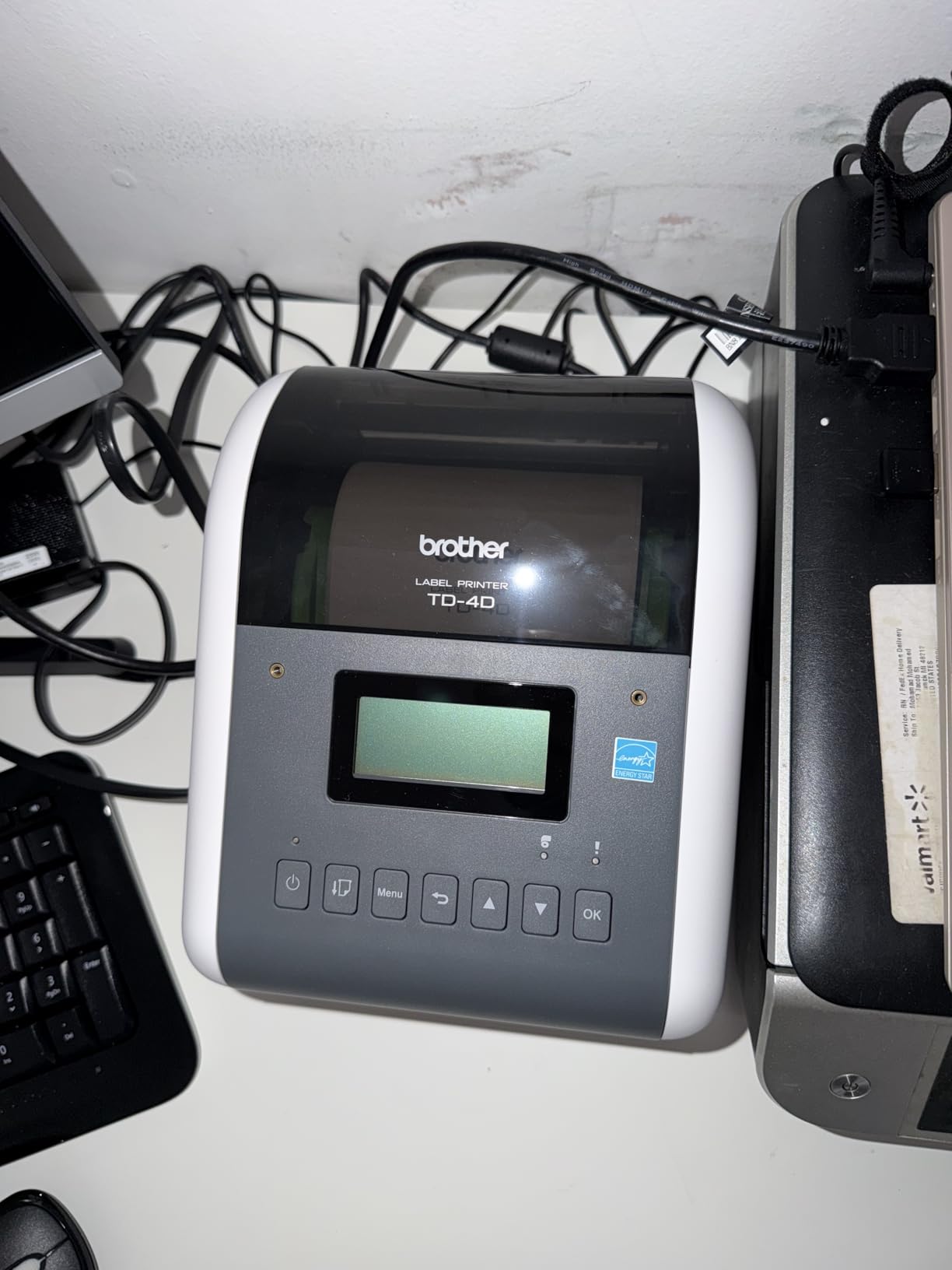Brother TD-4550DNWB Thermal Desktop Label Printer | Advanced thermal printer with USB, Ethernet, Wi-Fi, and Bluetooth connectivity customer photo 1