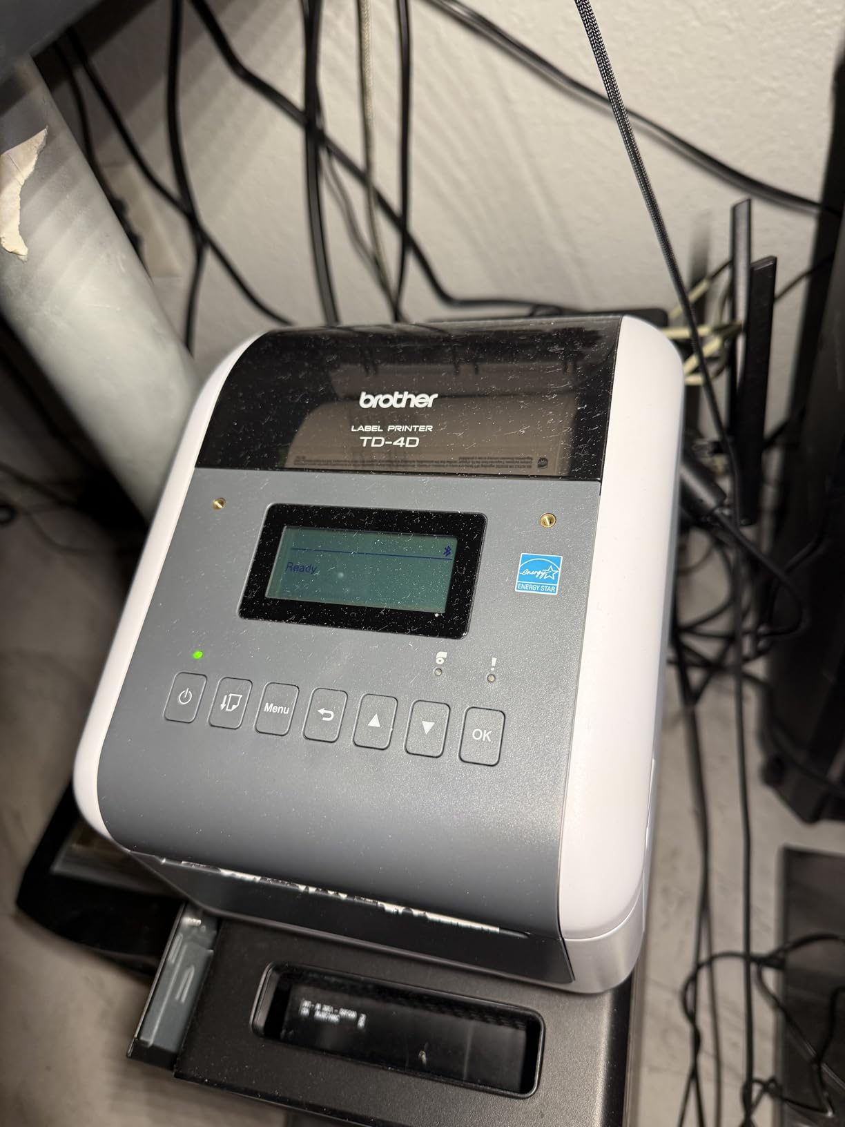 Brother TD-4550DNWB Thermal Desktop Label Printer | Advanced thermal printer with USB, Ethernet, Wi-Fi, and Bluetooth connectivity customer photo 2
