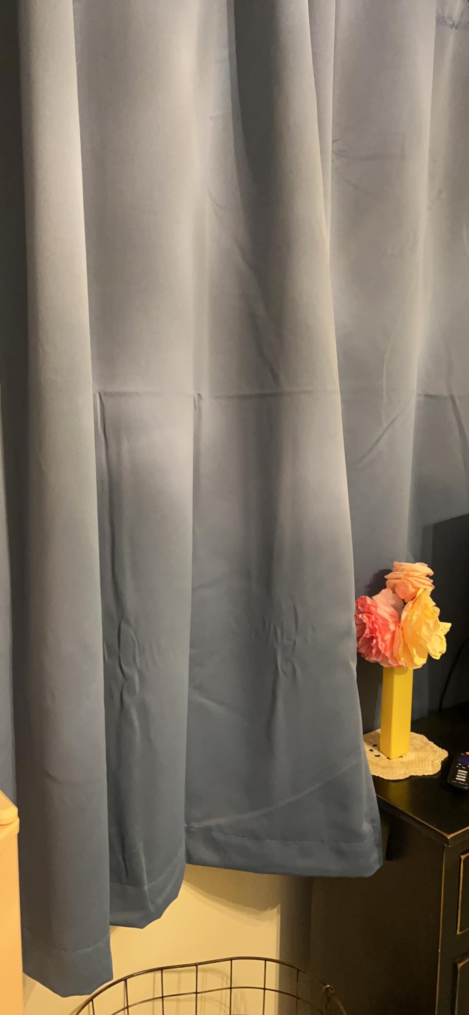 RYB HOME Soundproof Curtains, 3-in-1 Noise Barrier Acoustic Curtains | 100% Blackout Shade, Thermal Insulated, Room Divider customer photo 2
