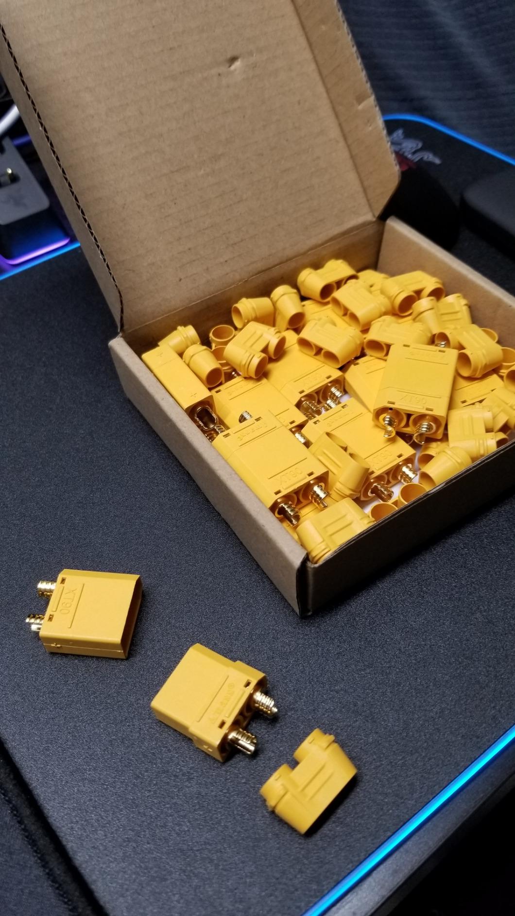 XT90 Connector with Solder Point Cover Cap (12pair) customer photo 1