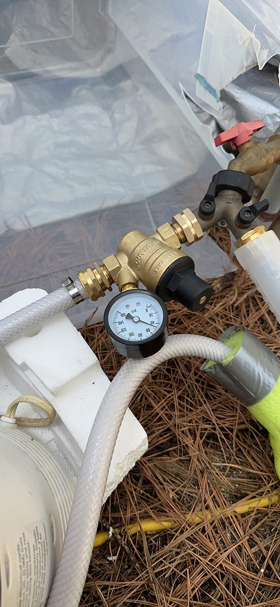 RVGUARD RV Water Pressure Regulator Valve, CSA Approved, Lead-Free Brass | Adjustable Water Pressure Reducer with Gauge, With Inlet Screen Filter, For RV Camper Travel Trailer customer photo 2