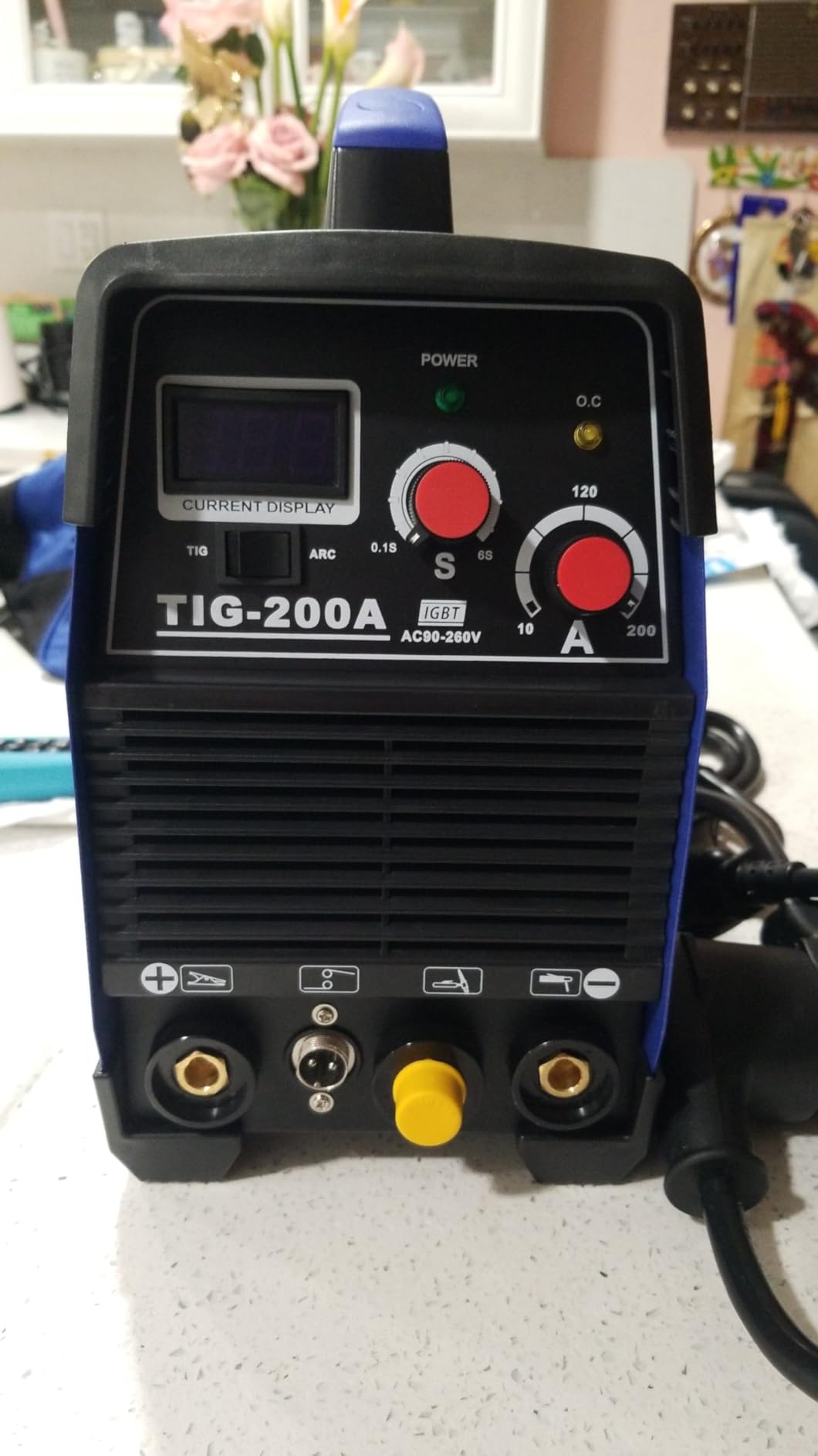 S7 200A HF Start TIG Welder, DC TIG and Stick Welder, 110V/220V Dual Voltage Portable Welding Machine for Garage Repair, DIY Projects, Stainless Steel and Mild Steel customer photo 2