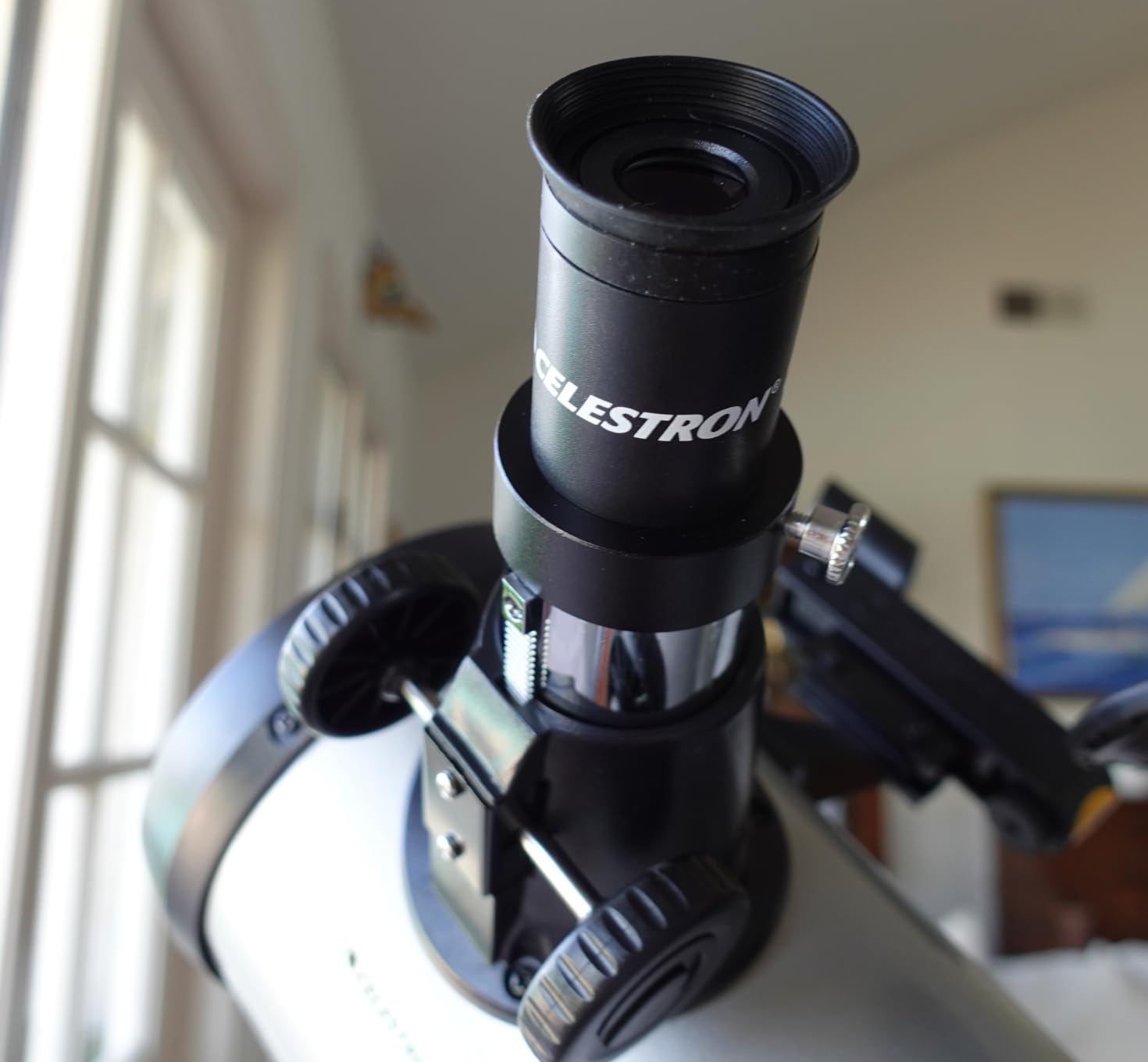Celestron StarSense Explorer LT 114AZ Newtonian Smartphone Guided Telescope | Smartphone App Sky Navigation, Manual Reflector Telescope, Beginner Deep-Sky Telescope, Bright Celestial Views, Portable customer photo 2
