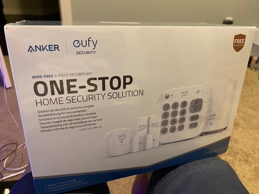 eufy Security 5-Piece Home Alarm Kit, Home Security System, Keypad, Motion Sensor, 2 Entry Sensors, Home Alarm System, Control from the App, Links with eufyCam, Optional 24/7 Protection customer photo 1