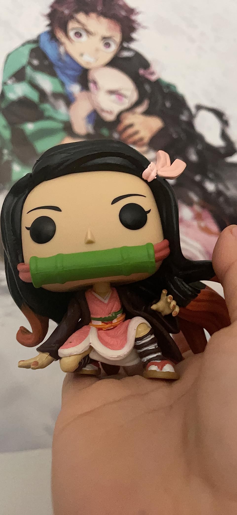 POP! Animation: Demon Slayer - Nezuko Kamado | Official Anime Merch - Collectable Vinyl Figurine for Shelf Display - Birthday Gift Idea for Fans and Collectors customer photo 2