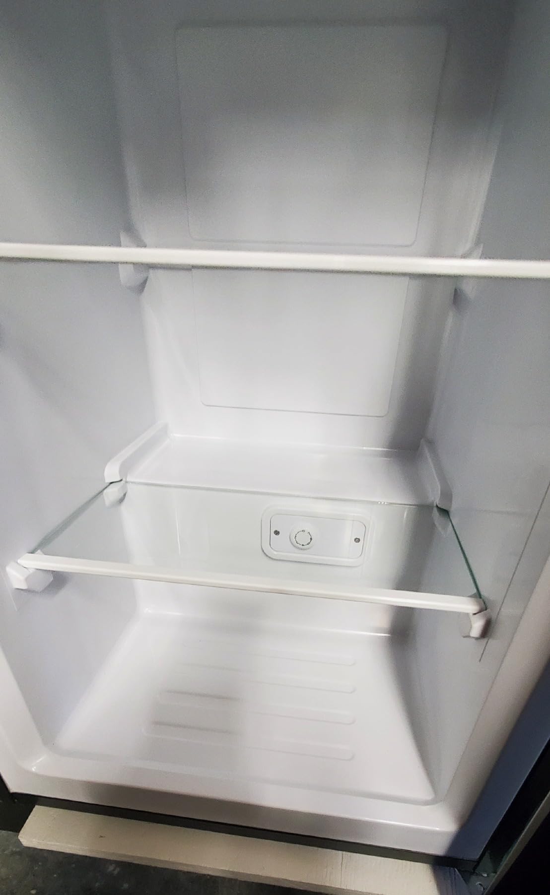 Kismile Small Freezer Upright, 3.0 Cu.ft Mini Freezer, Stainless Steel | Adjustable Thermostat, Removable Shelves, Reversible Single Door, for Bedroom/Home/Dorms/Apartment customer photo 2