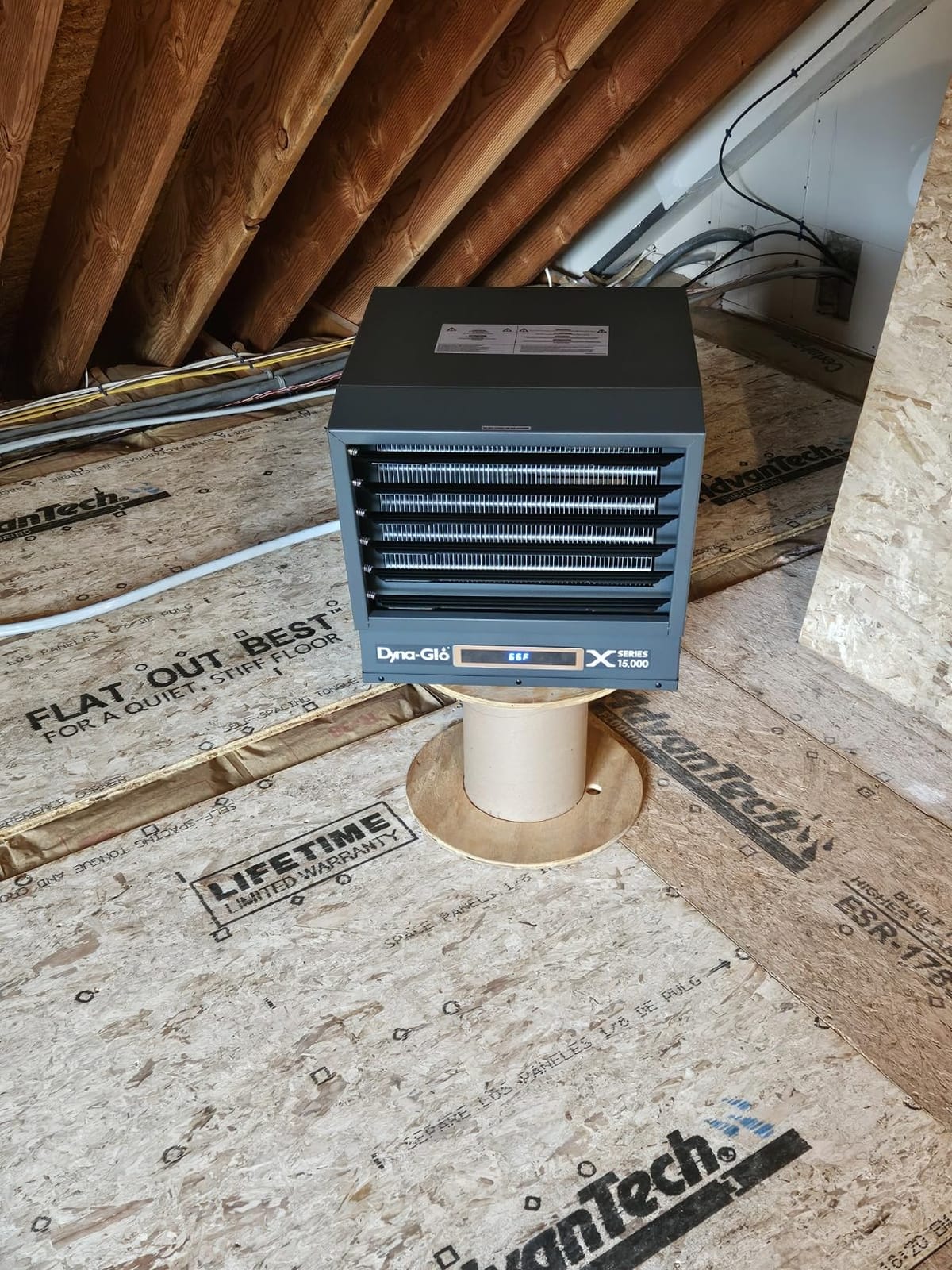 Dual Power 15,000W Electric Garage Heater customer photo 2