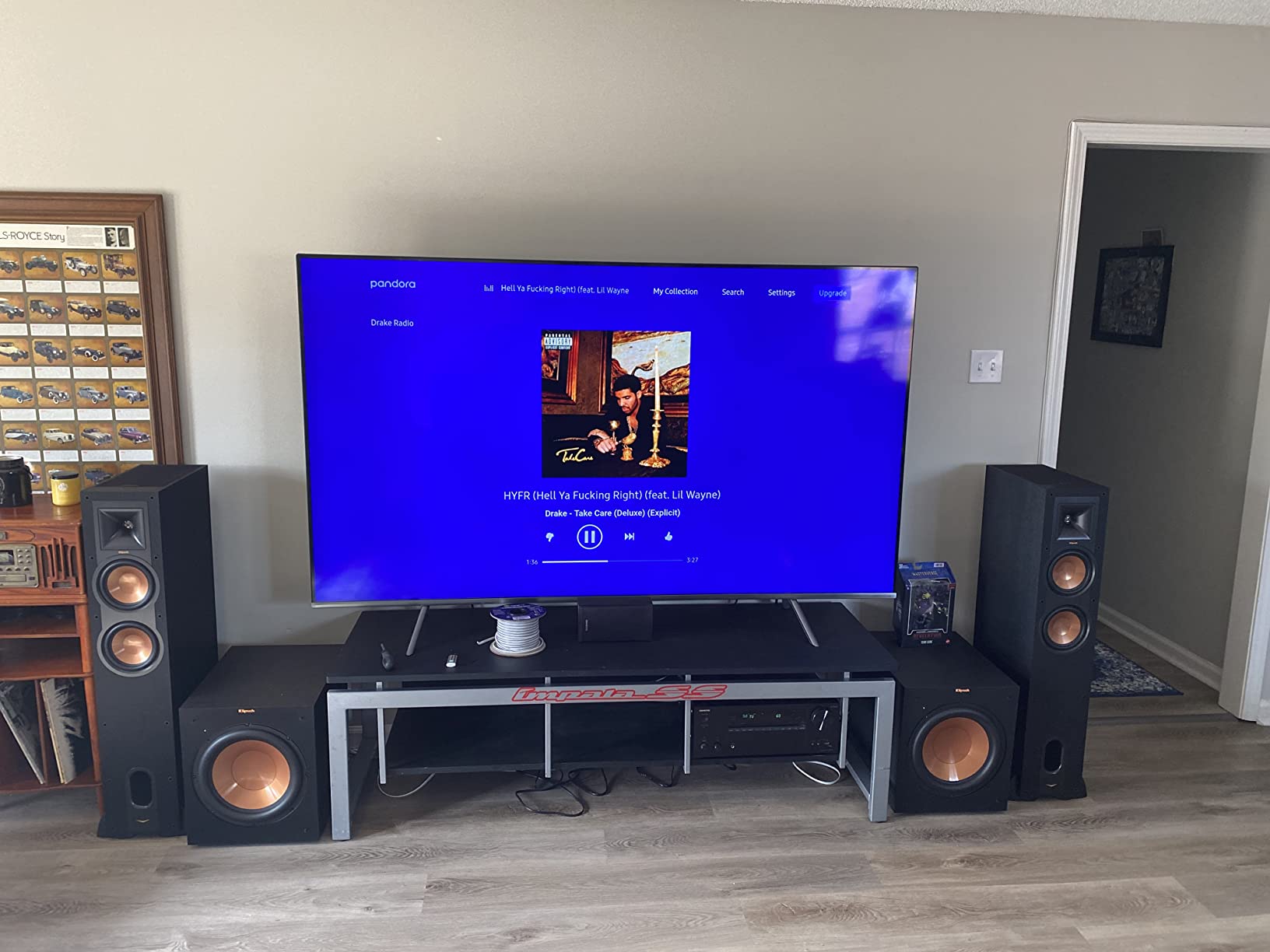 Klipsch Reference R-26FA 5.1 Home Theater Pack, Brushed Black Polymer Veneer customer photo 1