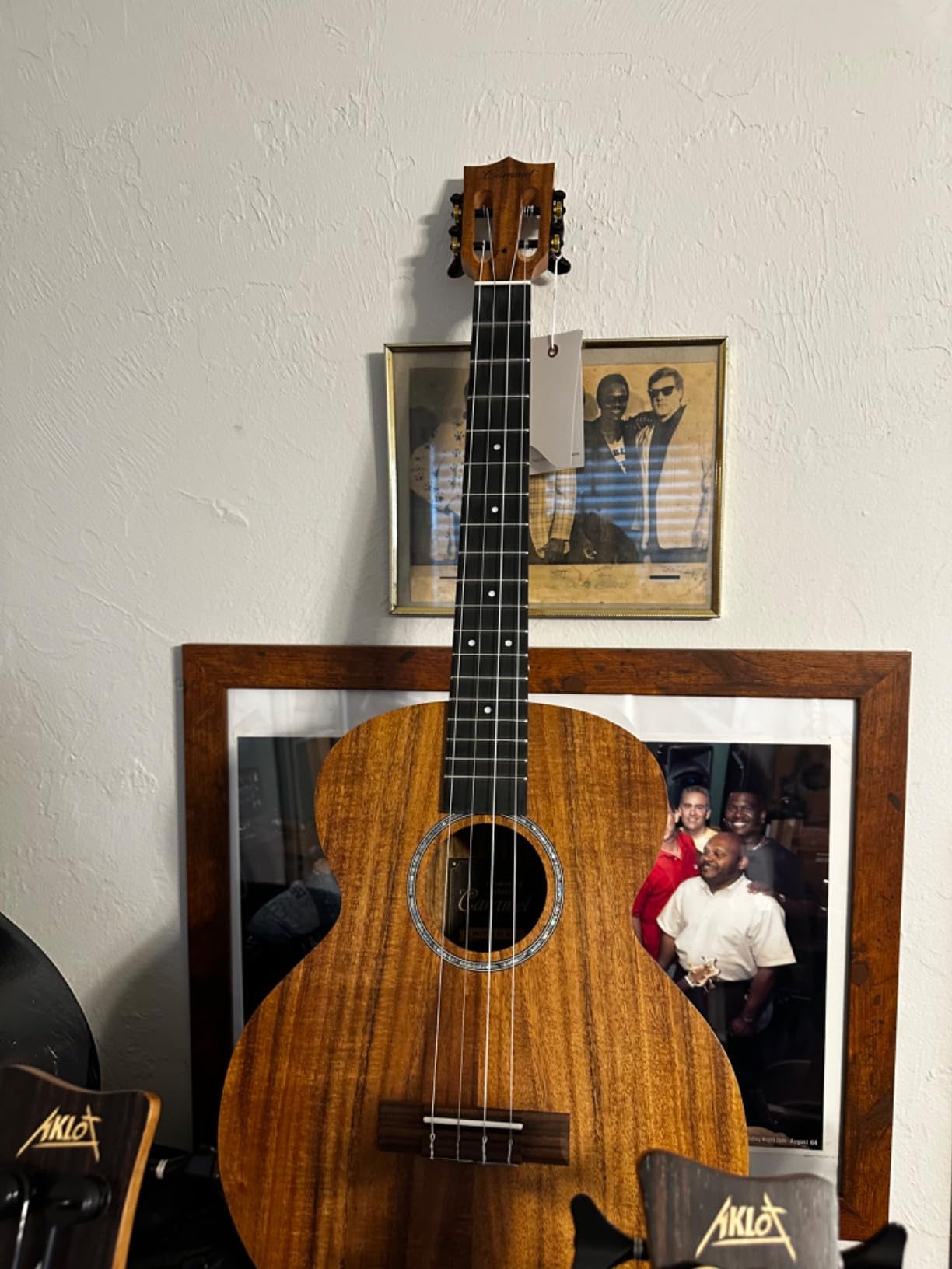 Caramel CB207 Acacia Baritone Acoustic Electric Ukulele with Truss Rod customer photo 1