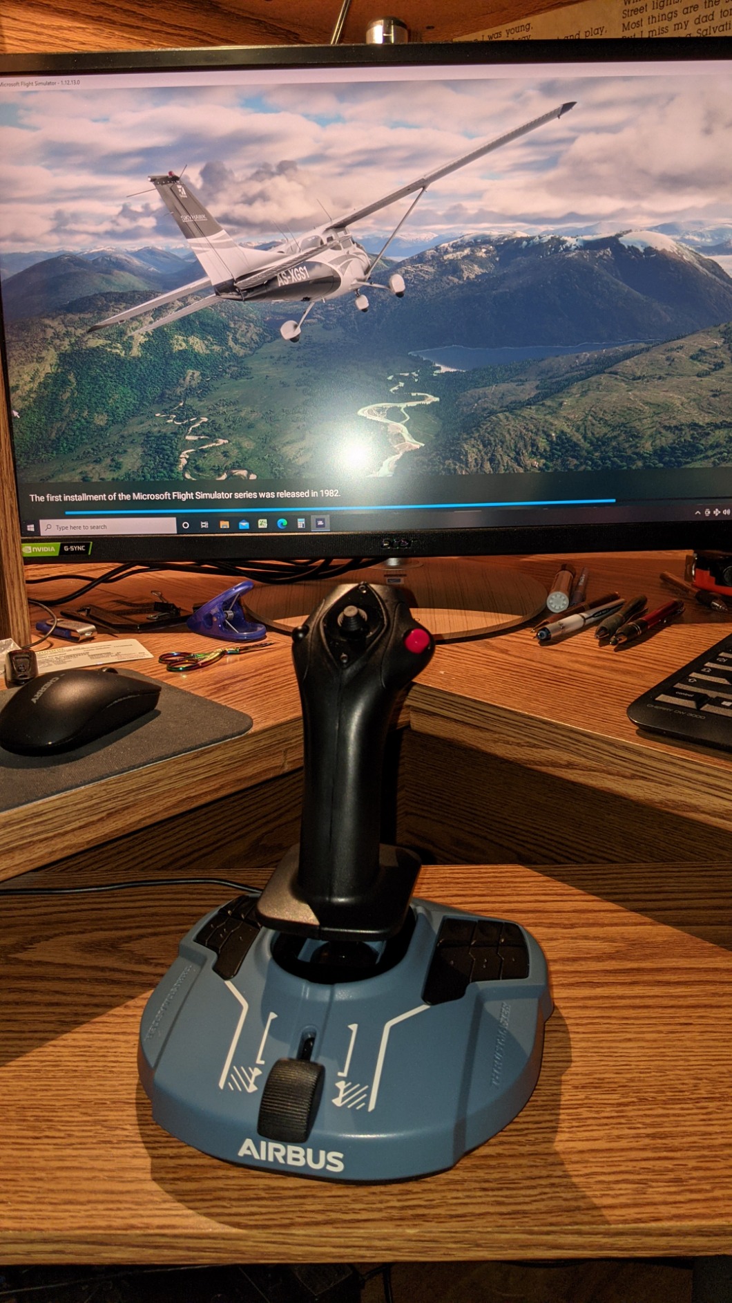 Thrustmaster TCA Quadrant Airbus Edition Flight Sim Throttle customer photo 1