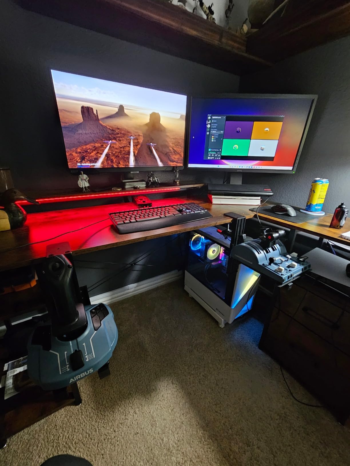 Thrustmaster TCA Quadrant Airbus Edition Flight Sim Throttle customer photo 2