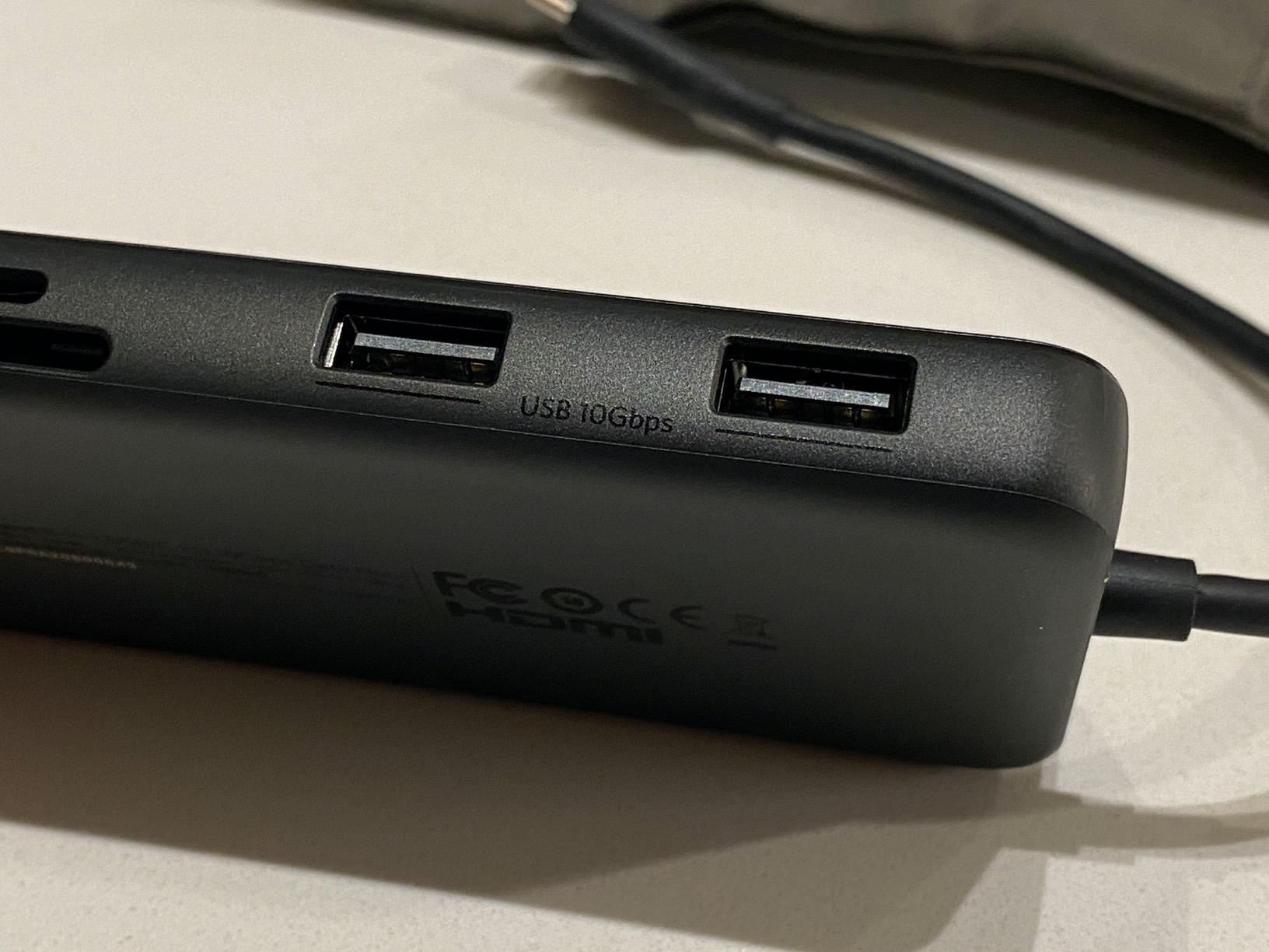 Anker USB-C Hub, 8-in-1 Multiport Ethernet Adapter with 4K@60Hz HDMI Port | 85W Max PD, 10Gbps USB-C & 2 USB-A Data Ports, microSD/SD Card Reader, for USB C Laptops, MacBook Pro, XPS, iPad and More customer photo 1