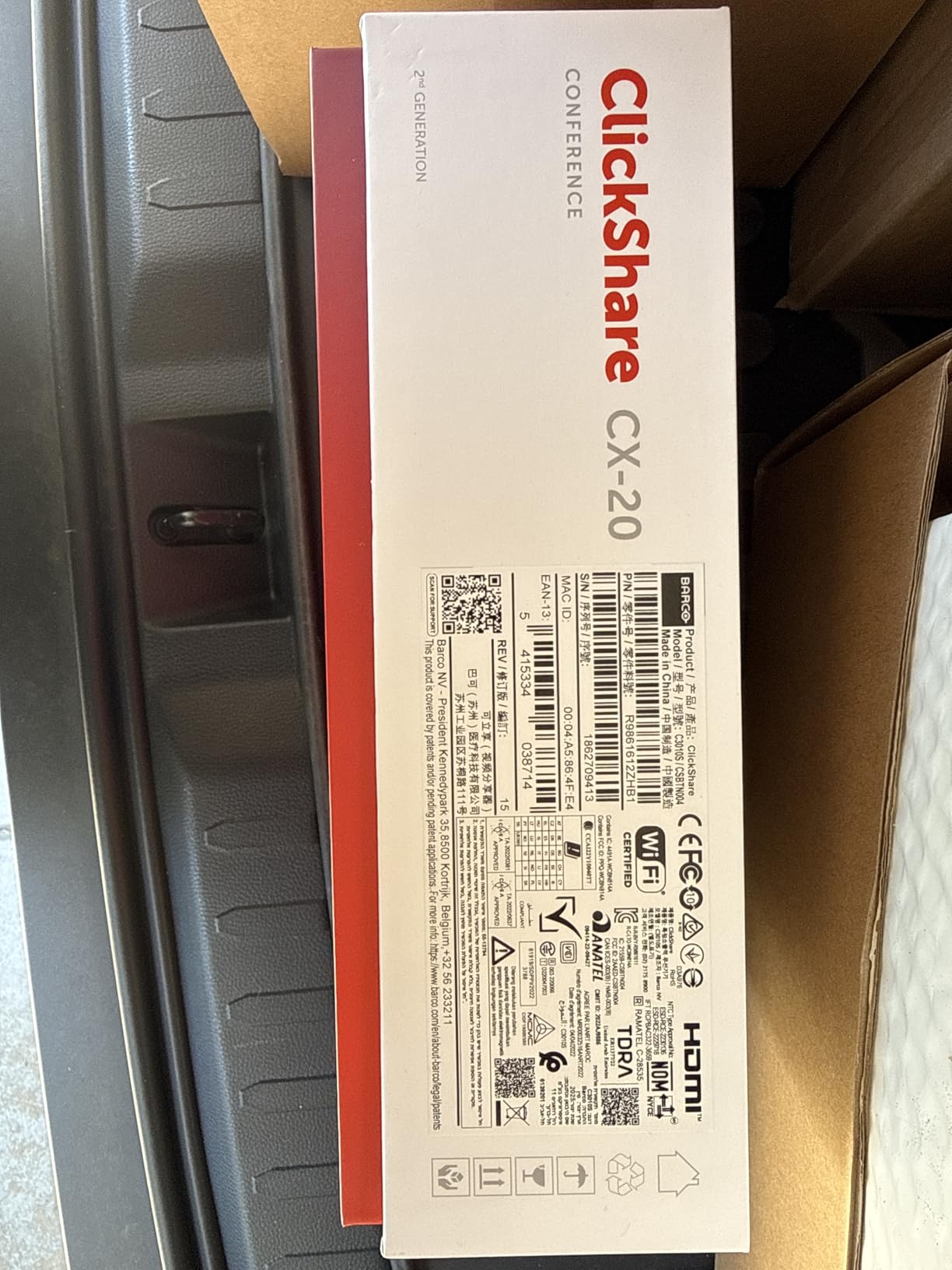 Barco ClickShare CX-20 Wireless Conferencing System for Small Meeting Rooms customer photo 2