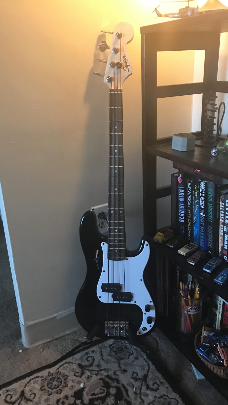 Squier Mini Precision Bass, Black, Laurel Fingerboard customer photo 1