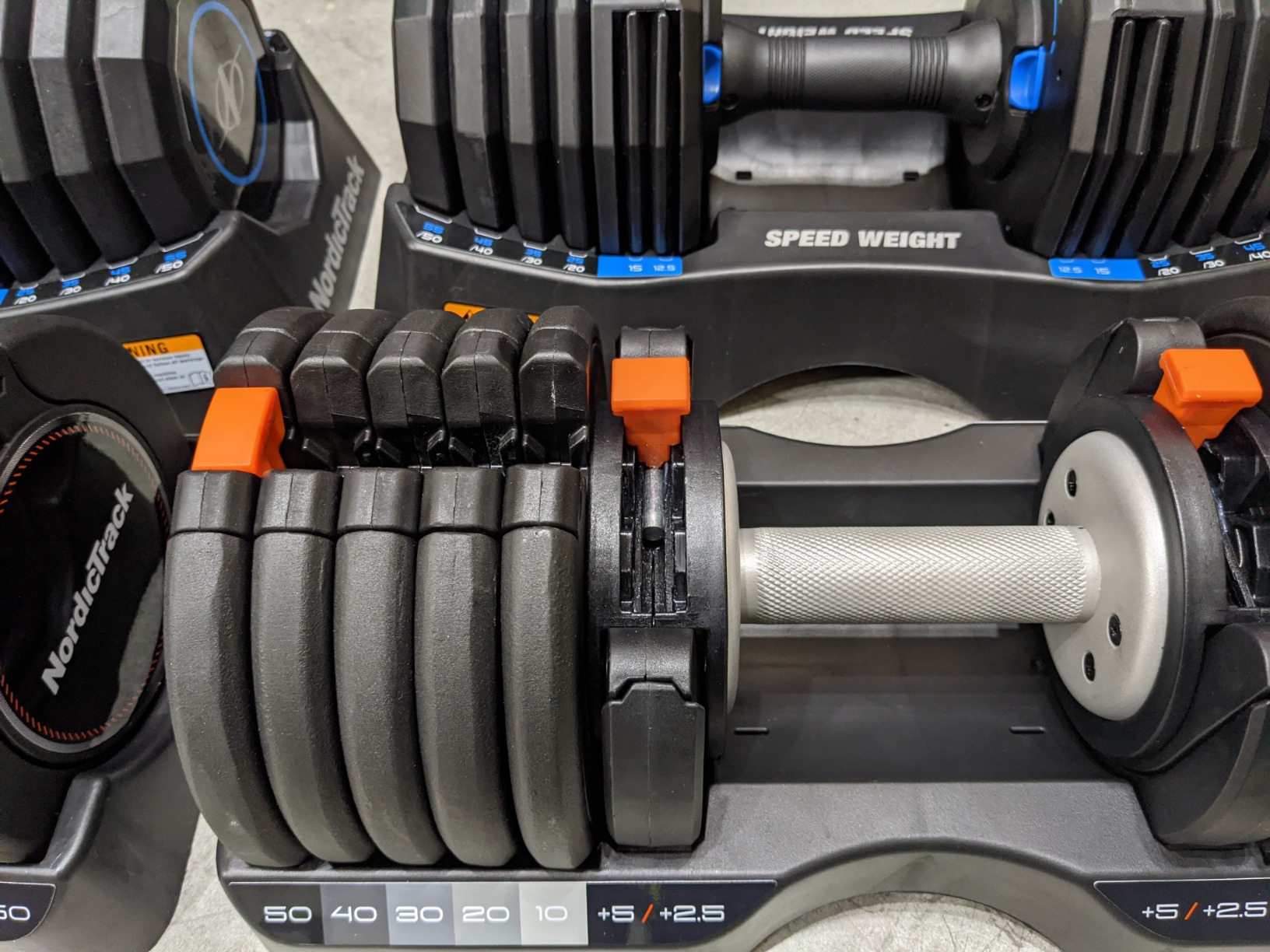 NordicTrack Select-a-Weight Adjustable Dumbbells customer photo 1