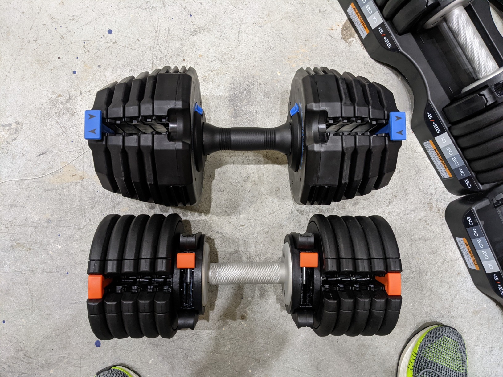 NordicTrack Select-a-Weight Adjustable Dumbbells customer photo 2