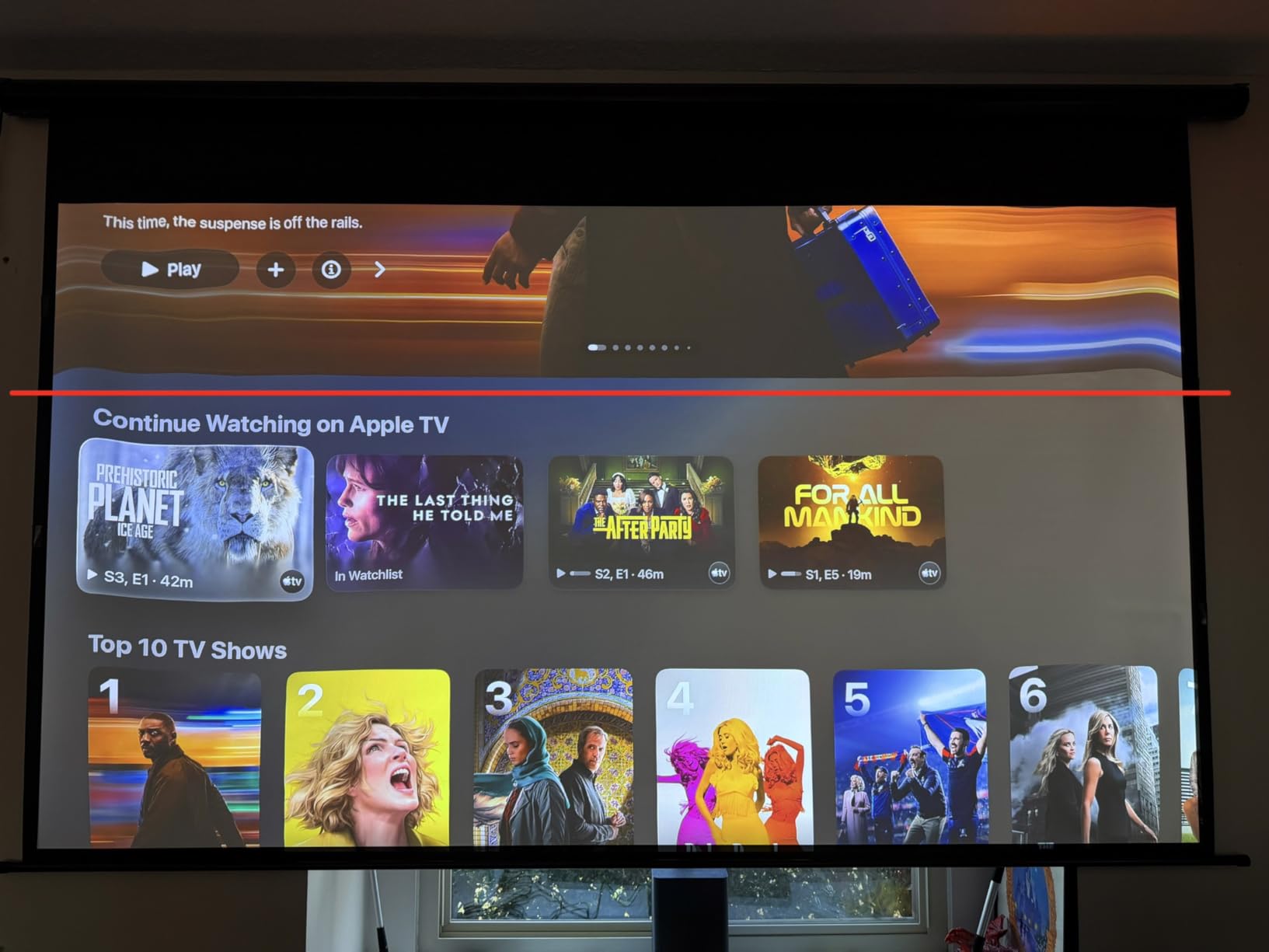 Kayle 120 Inch Motorized Projector Screen w/Wireless Remote, Black, 4:3 | Ceiling or Wall Mount, 1.2 Gain, Electric Automatic Retractable, Outdoor Indoor Movies customer photo 2