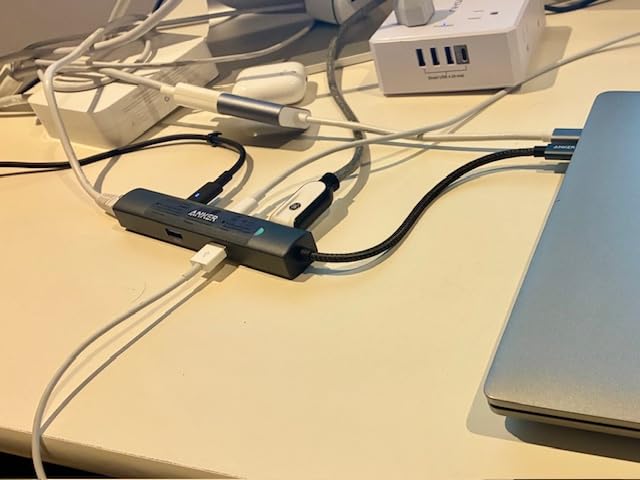 Anker 6-in-1 USB C Hub with Ethernet, USB C to 4K HDMI Multiport Adapter, 1Gbps Ethernet, 65W Power Delivery, 1xUSB-C & 2xUSB-A Ports for MacBook Air, iPad Pro, XPS, Home Office and More customer photo 1
