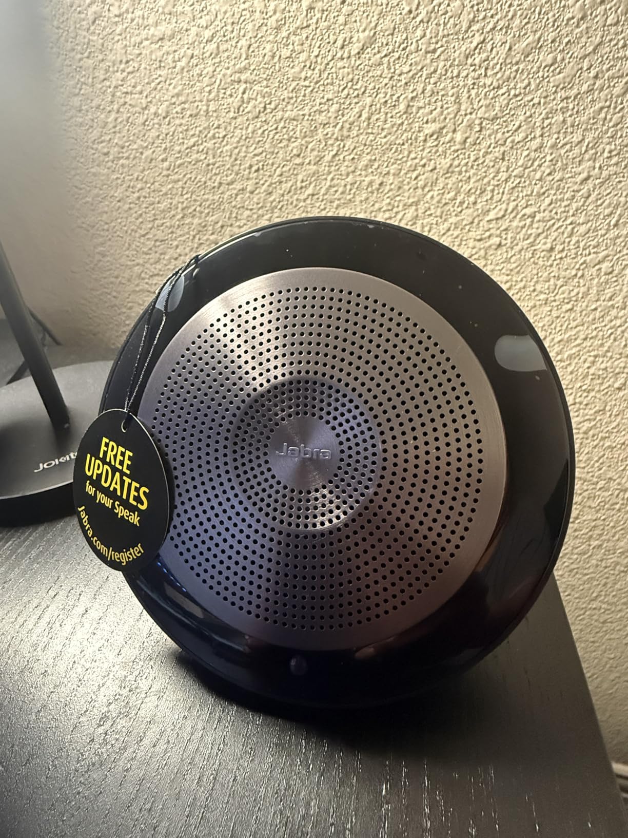 Jabra Speak 750 UC Wireless Bluetooth Speakerphone with Link 370 USB Adapter - Portable Conference Speaker for Holding Meetings Anywhere with Premium Audio - Certified for Zoom & Google Meet customer photo 1