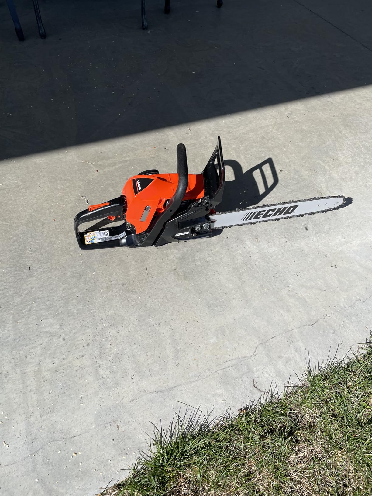 Echo Commercial Gas Rear Handle Chain Saw with 16In Bar 34.4Cc customer photo 2