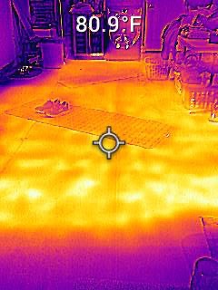 Flir TG165-X Thermal Imaging Camera with Bullseye Laser, Spot IR | 80x60 IR, -25 to 300C, spot thermometer, MSX, IP54, building/HVAC/electrical, strap, pouch customer photo 2