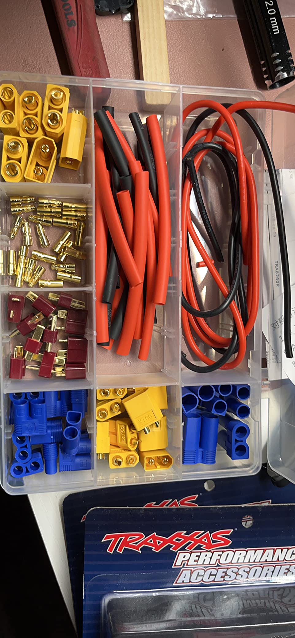 Readytosky XT60/XT90/EC3/EC5/T-Plug Male&Female Connector Adapters Kit | With 14AWG Silicone Wire+Shrink Tubings for RC ESC Motor Lipo Battery (70PCS) customer photo 1