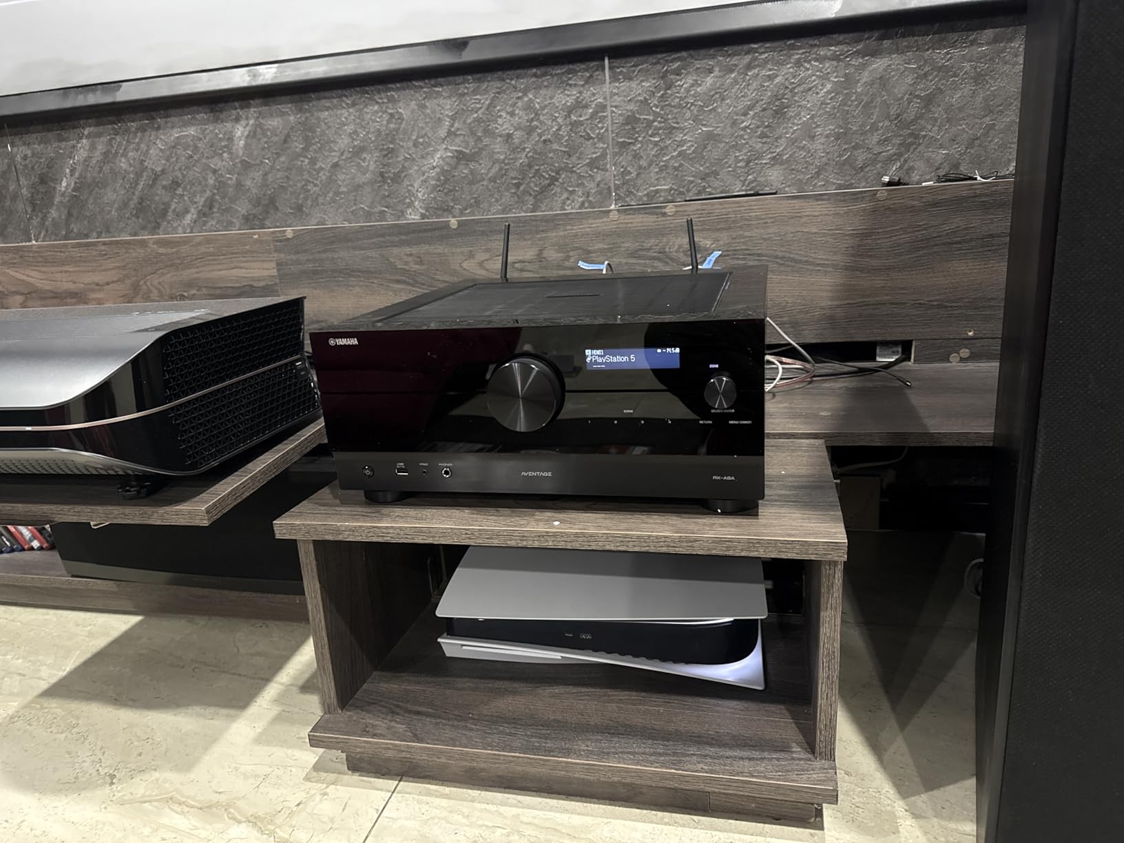 RX-A8A AVENTAGE 11.2-Channel AV Receiver - 8K and 4K/120, eARC, Dolby Atmos, DTS:X, Auro-3D, Surround:AI, Wi-Fi, Bluetooth, MusicCast customer photo 1