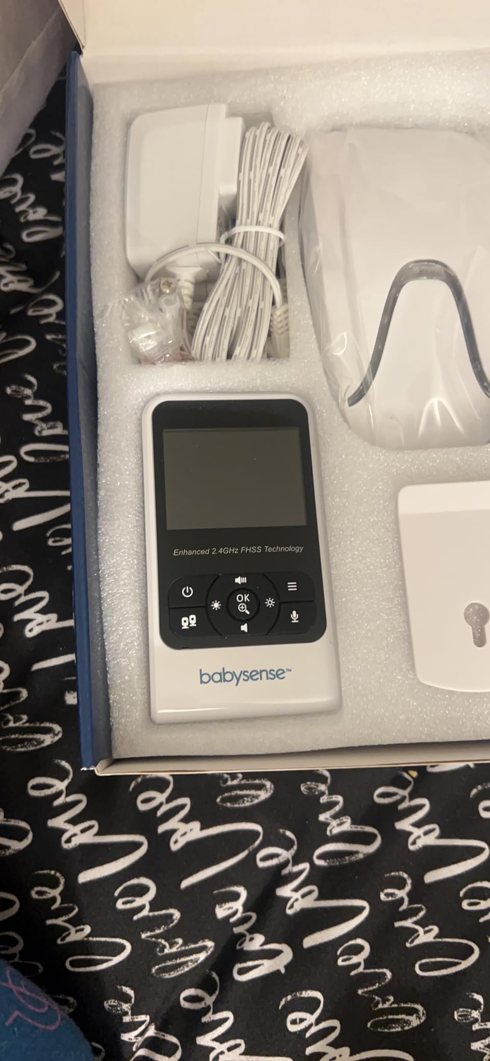 Babysense Video & Movement Monitor - Video Baby Monitor with Motion Detection Bundle Pack - Video Monitor V24R with Babysense 7 Under-The-Mattress Monitor customer photo 2