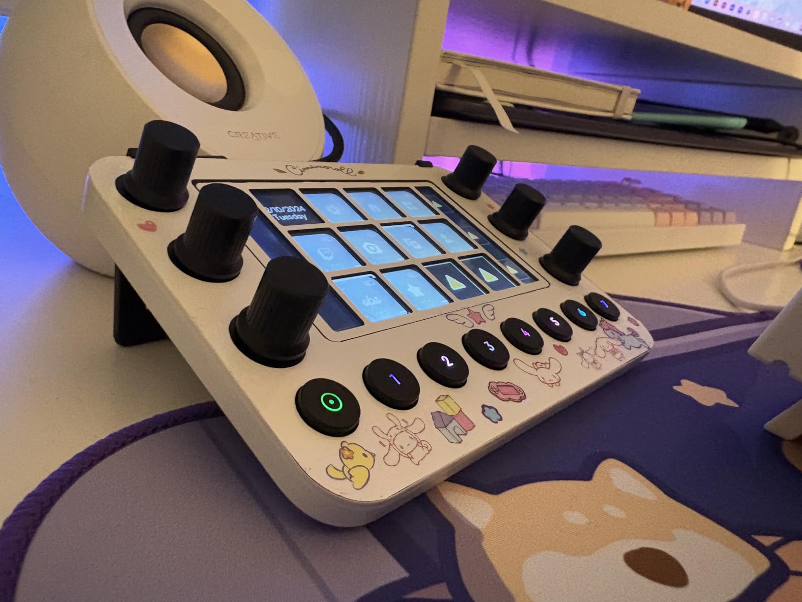 Loupedeck Live - The Custom Console for Live Streaming, Photo and Video Editing with Customizable Buttons, Dials and LED Touchscreen customer photo 2