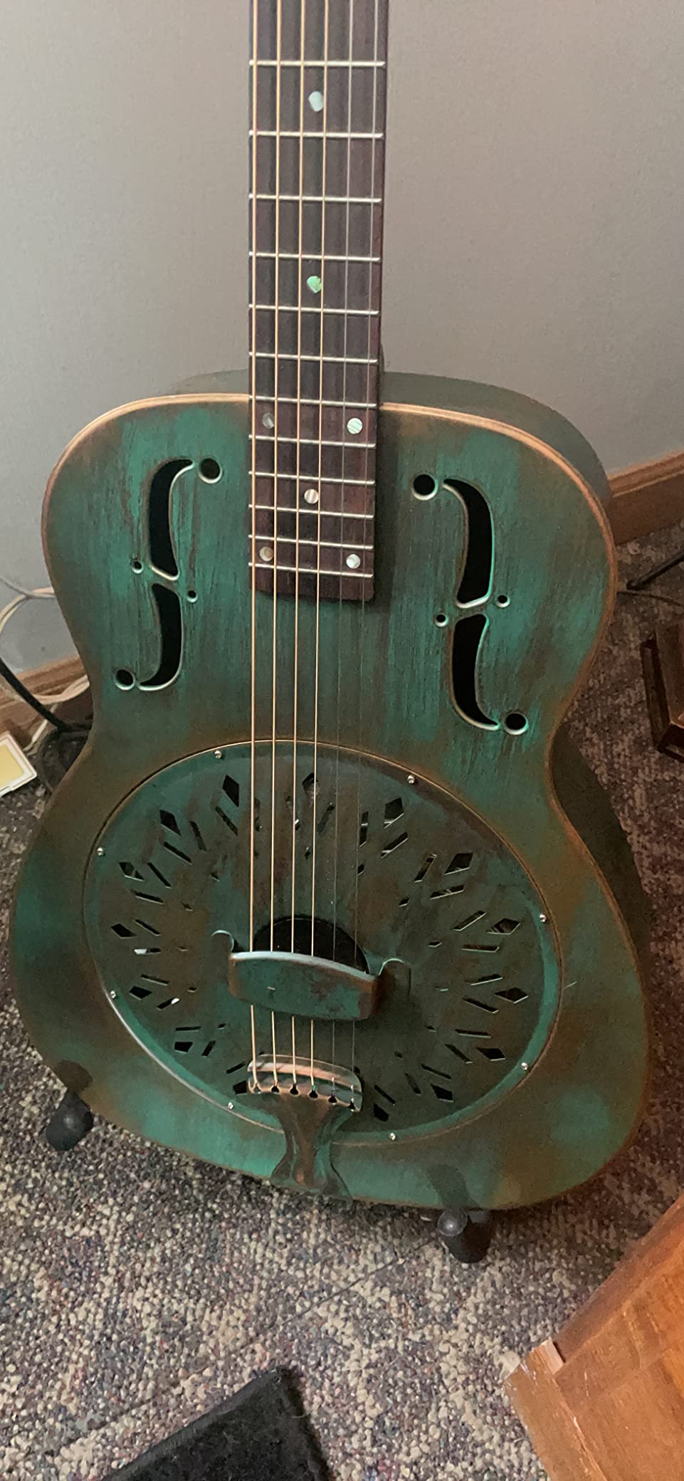 Swamp Dog Resonator, Style-0, Chicken Foot Coverplate customer photo 1