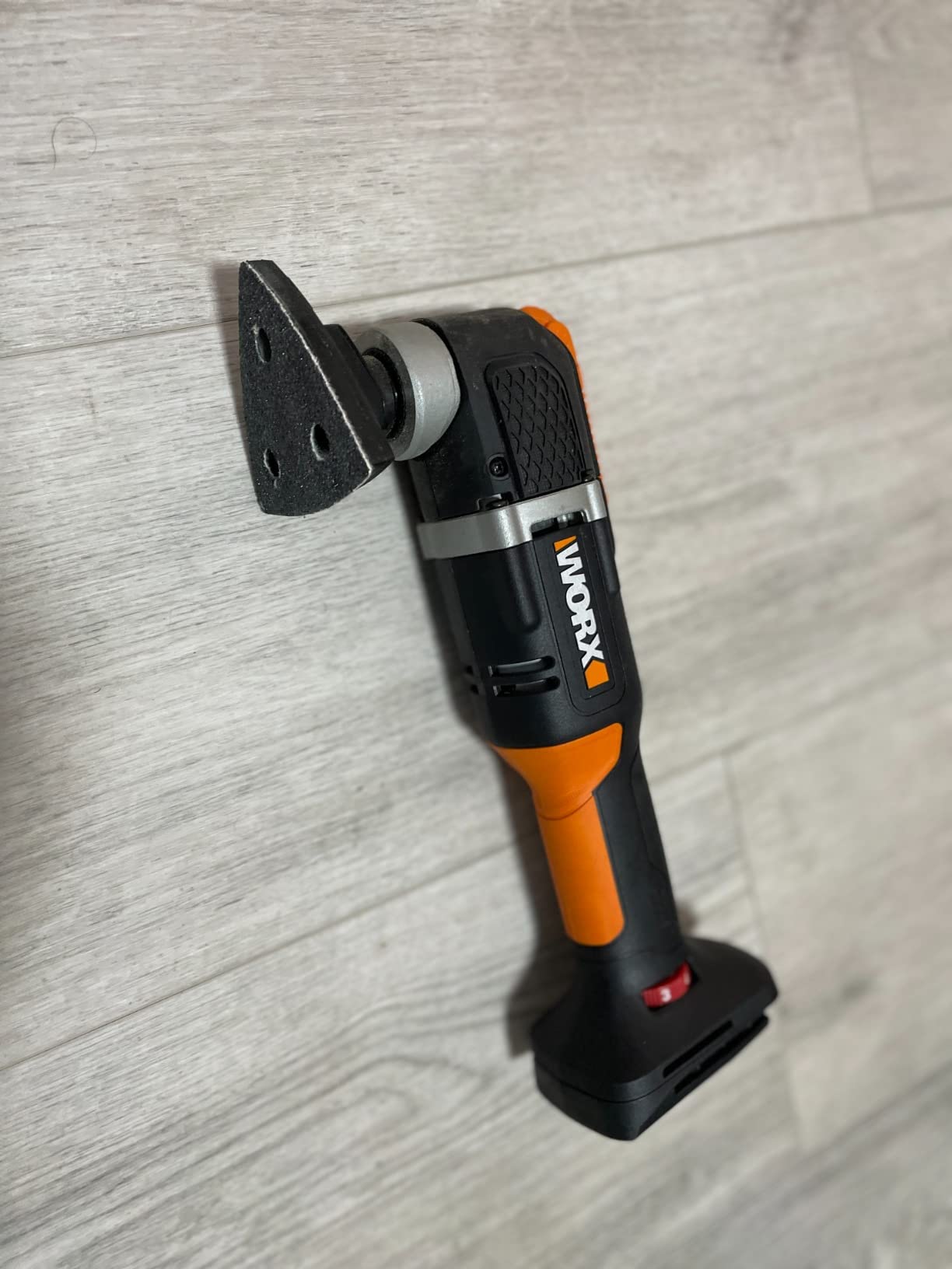 WORX Cordless Oscillating Multi-Tool, 20V Sonicrafter, WX696L | Two speed 5000-20000 OPM; universal blade compatibility customer photo 1