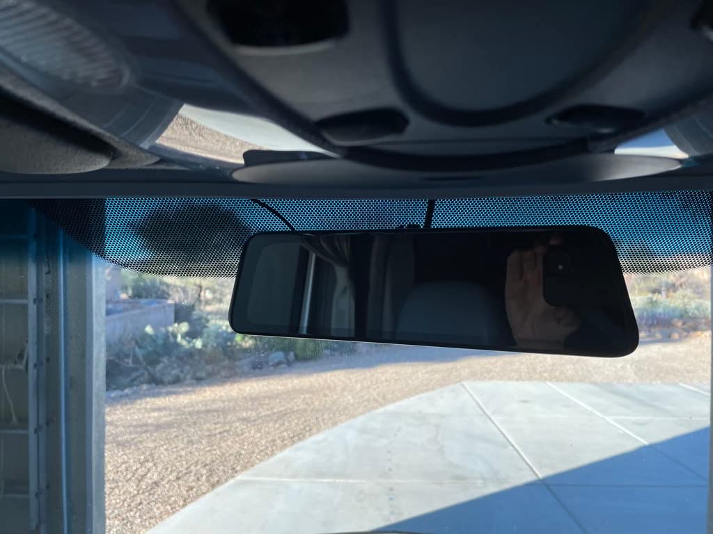 AUTO-VOX OEM Rear View Mirror Camera with 9.35'' 1080P Monitor, Smart Full Touch Screen Stream Media Backup Camera customer photo 2