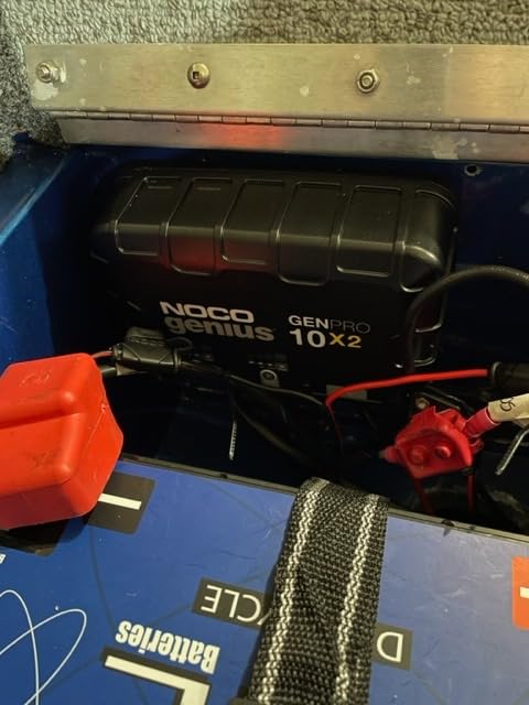 NOCO Genius GENPRO10X2: 2-Bank, 20A Onboard Battery Charger - 10A Per Bank, 12V Waterproof Marine Charger with Overcharge Protection & Temperature Compensation - for Lead-Acid & Lithium Batteries customer photo 1