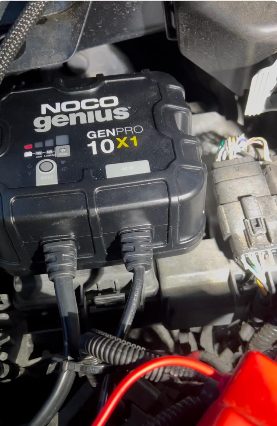 NOCO Genius GENPRO10X1: 1-Bank, 10A Onboard Battery Charger - 10A Per Bank, 12V Waterproof Marine Charger with Overcharge Protection & Temperature Compensation customer photo 1