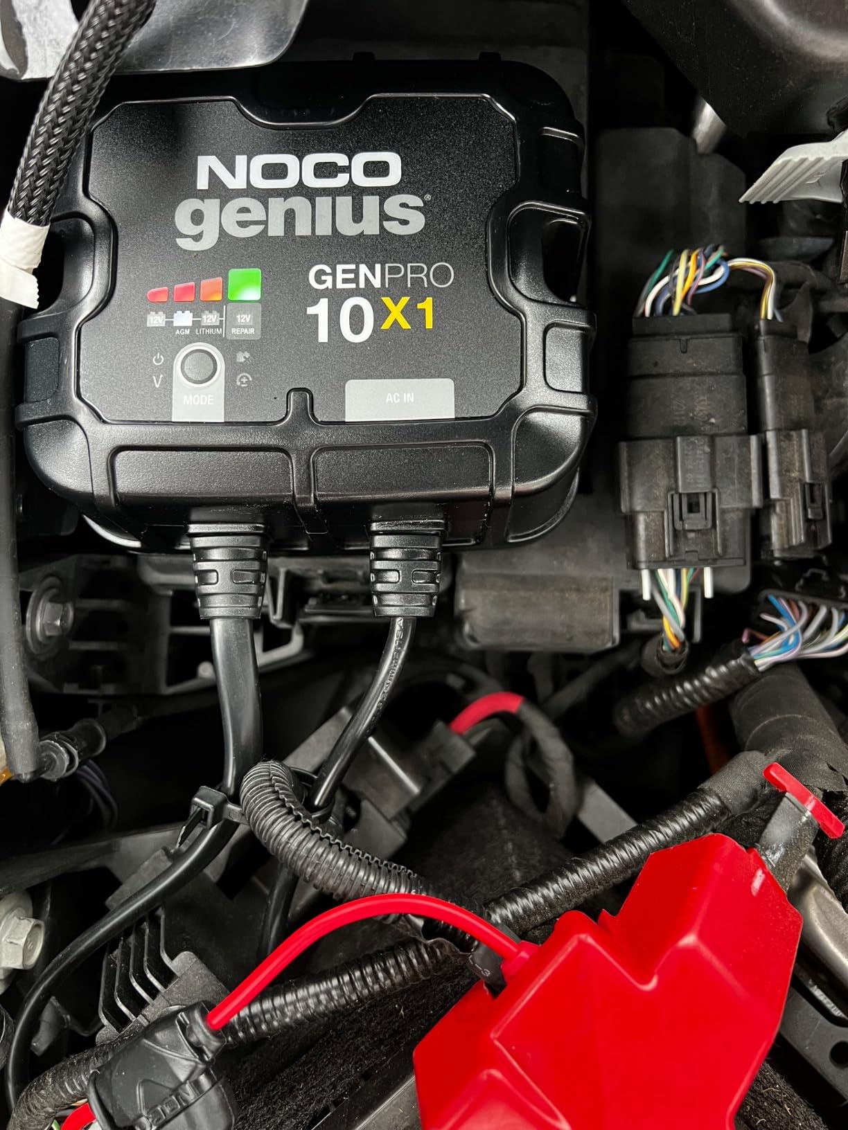 NOCO Genius GENPRO10X1: 1-Bank, 10A Onboard Battery Charger - 10A Per Bank, 12V Waterproof Marine Charger with Overcharge Protection & Temperature Compensation customer photo 2