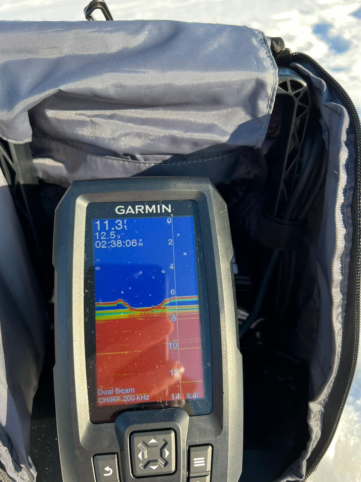 Garmin Striker Plus 4 Ice Fishing Bundle with Dual Beam-IF Transducer customer photo 1