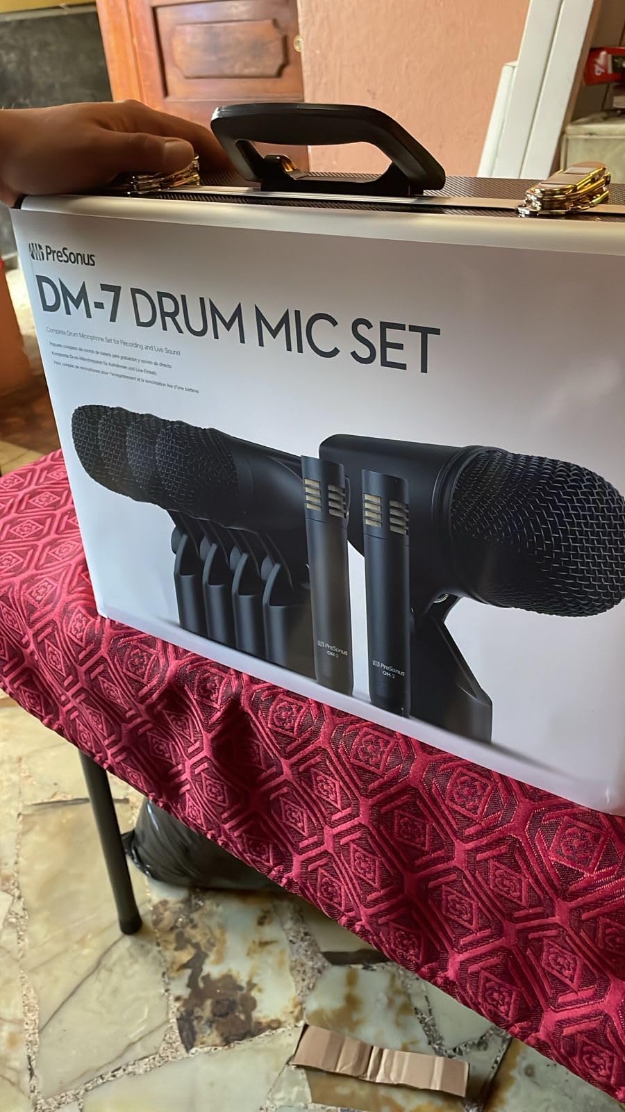 PreSonus DM-7: Complete Drum Microphone Set for Recording and Live Sound customer photo 2