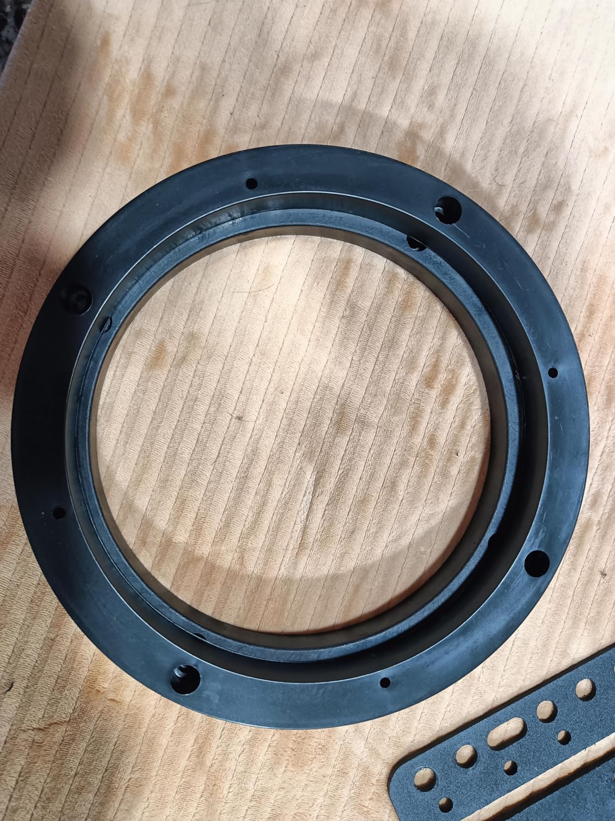 DS18 NXL-JS8/BK Black Flat Mount POD Universal Enclosure 8