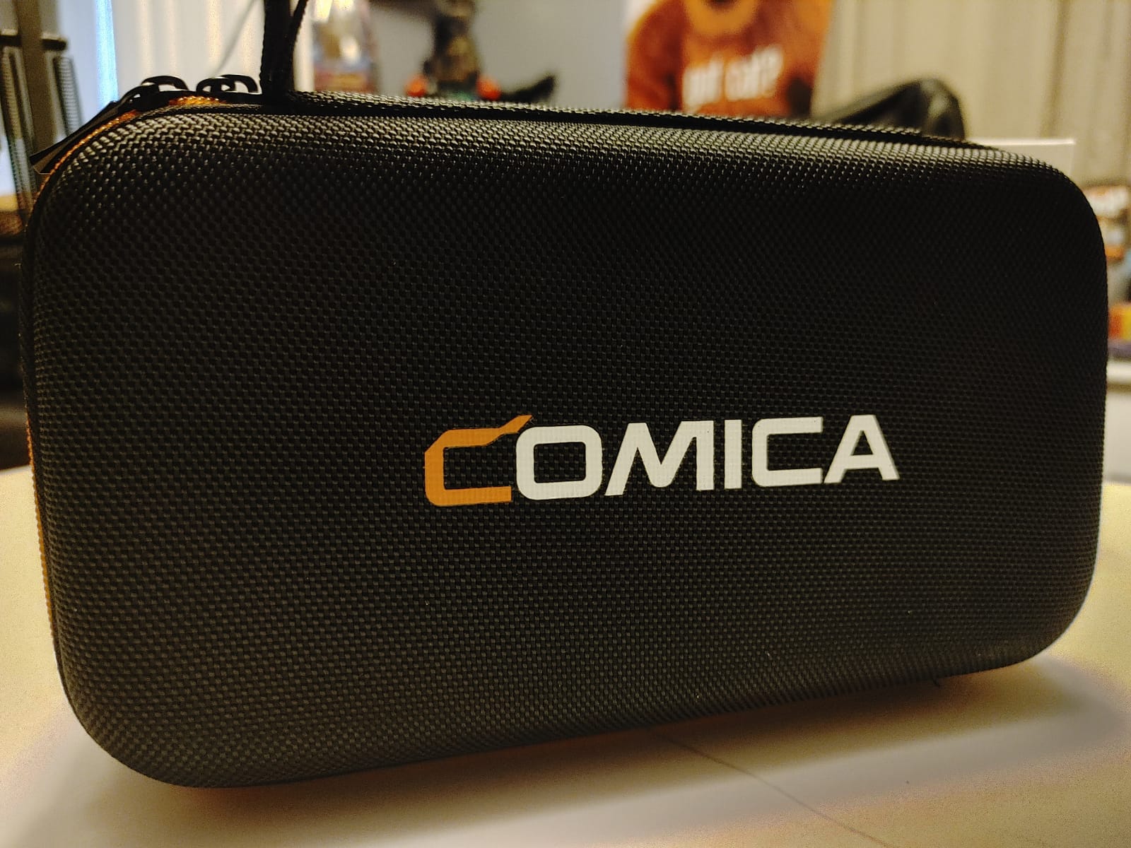 COMICA VM20 Shotgun Microphone for Camera, Super-Cardioid Camera Microphone with Rycote Shockmount, Windscreen, Wind Muff, OLED Power Display, Video Mic for Smartphones, DSLR Cameras, Camcorders customer photo 2