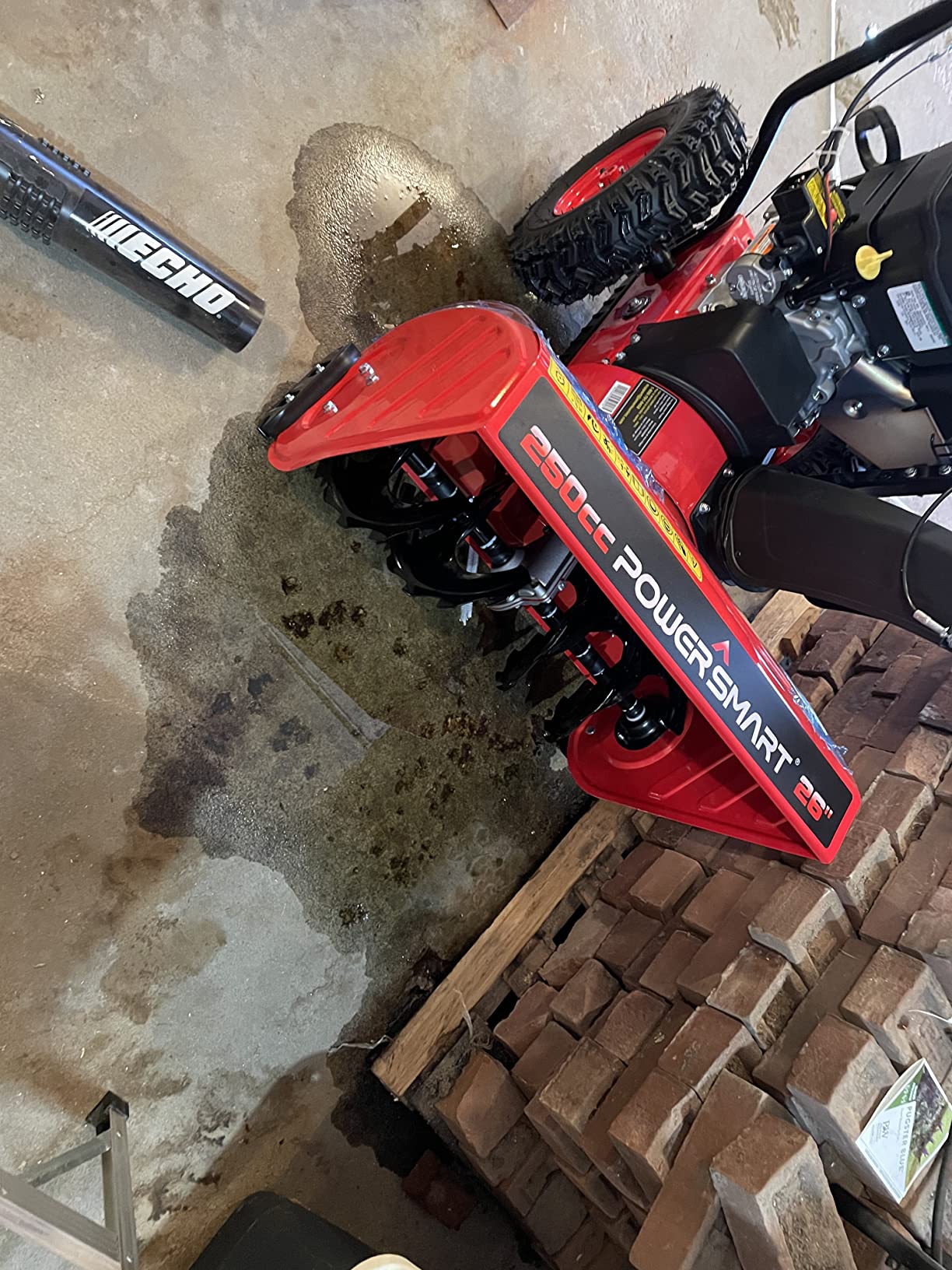 PowerSmart 26 Inch Snow Blower Gas Powered, 2-Stage 208cc B&S Engine with Electric Start, Led Light, Hand Warmer, Self Propelled BS26 customer photo 1