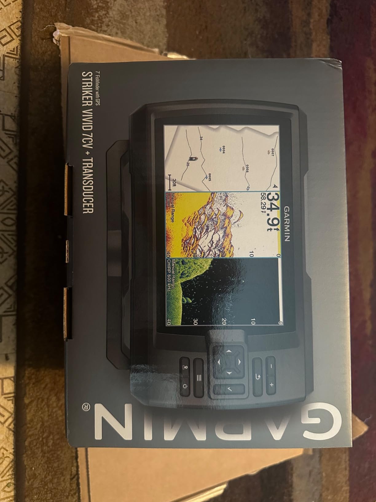 Garmin Striker Vivid 7cv with GT20-TM Transducer - 7-inch Color Fishfinder customer photo 1