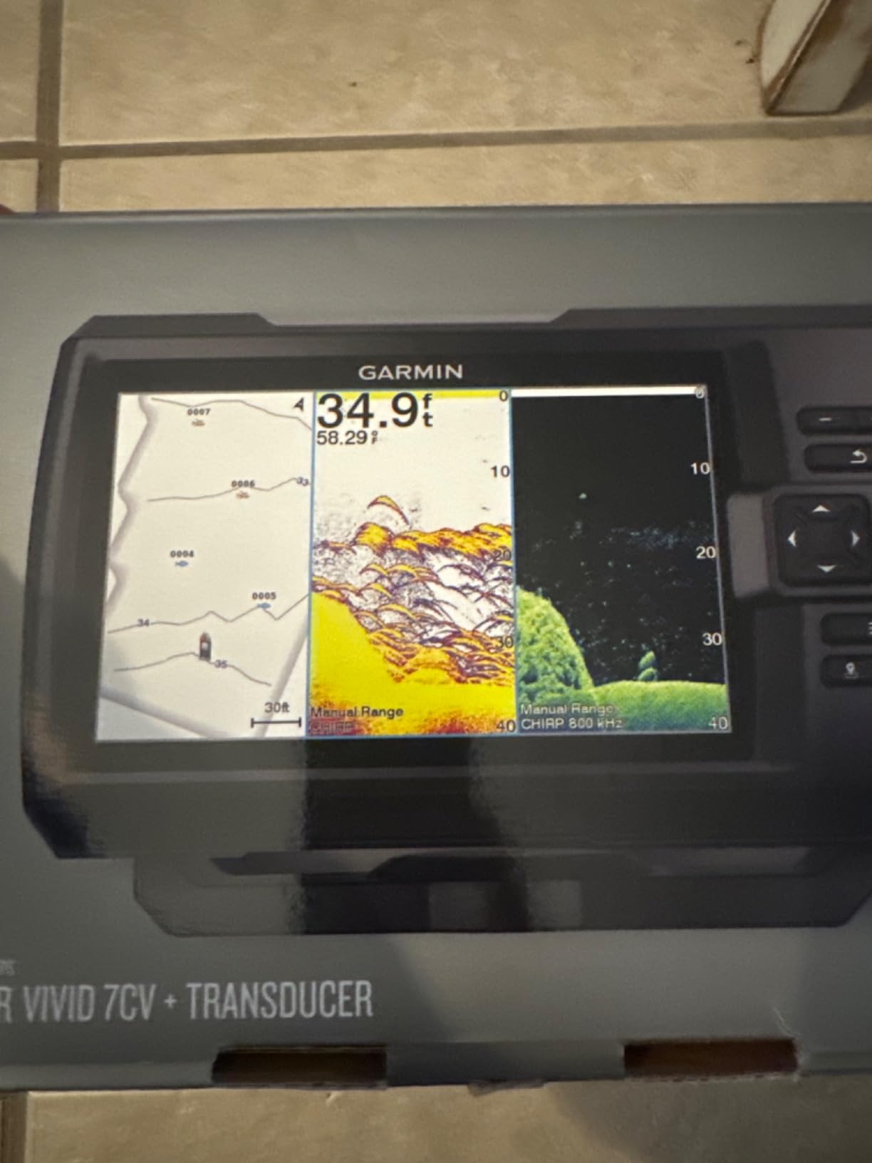 Garmin Striker Vivid 7cv with GT20-TM Transducer - 7-inch Color Fishfinder customer photo 2
