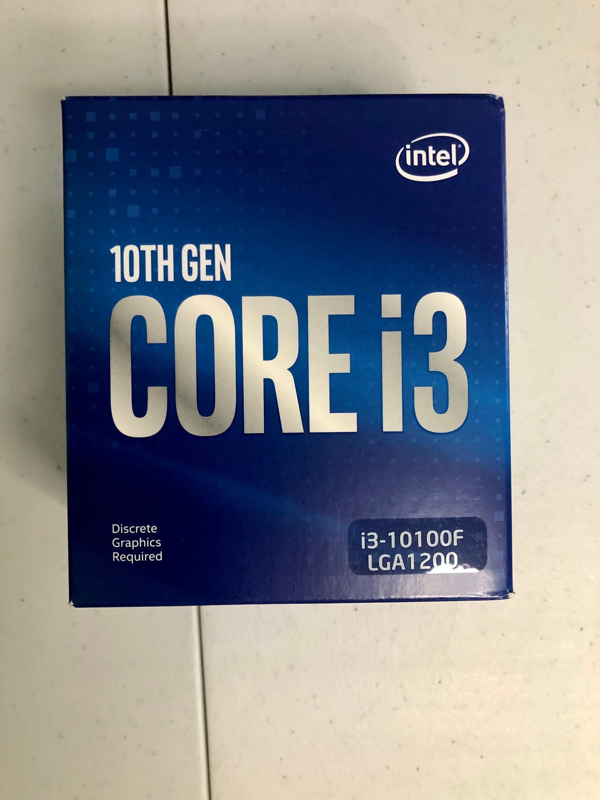 Intel Core i3-10100F Desktop Processor 4 Cores up to 4.3 GHz LGA1200 4C/8T customer photo 1