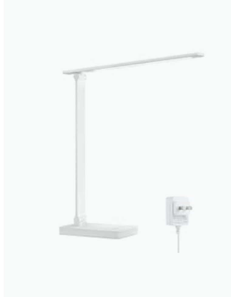 Lepro LED Desk Lamp for Home Office, 9.5W 750LM Metal Touch Control Desk Light, 5 Color Modes 5 Brightness Level, Eye Caring Task Lamp For Reading, Sewing, Crafts, School Supplies, Puzzle Light, Black customer photo 1