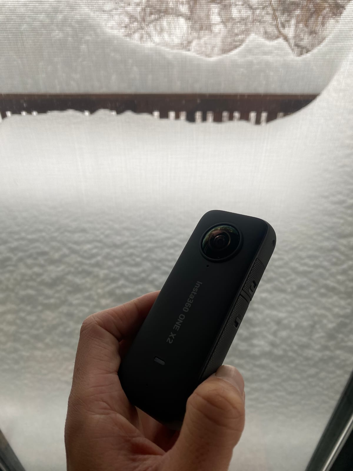 Insta360 ONE X2 - 360 Degree Waterproof Action Camera, 5.7K 360, Stabilization, Touch Screen, AI Editing, Live Streaming, Webcam, Voice Control customer photo 1